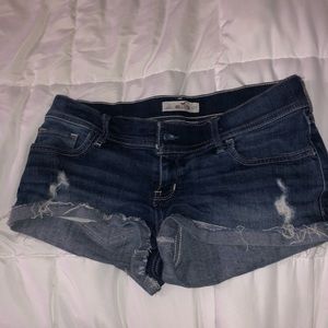 Hollister distressed shorts